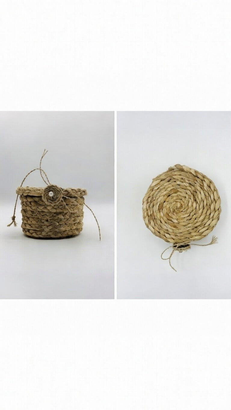 Eco-Friendly Banana Fiber Ring Box