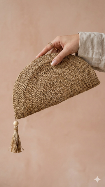 Banana Fiber Hand Pouch